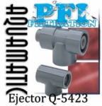 Aquamatic Ejector  Q-5423 1 inch PVC Blue 1070364